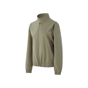 Ecco Мужская одежда для гольфа, трава зеленая, стойка воротника, умеренная