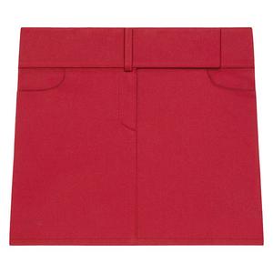 Юбка Courrèges Belted Miniskirt 'Ruby', красный