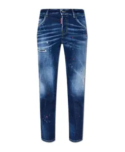 Крутые джинсы для девчонки Dsquared2, синий