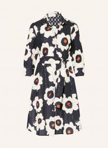 Платье-Рубашка с вышивкой из ажурного кружева Rossana Diva, мультиколор