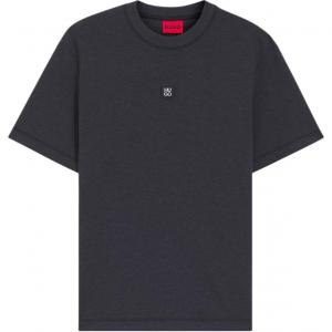 HUGO BOSS Футболка мужская серая с круглым вырезом Moderate