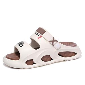 LEXON Пляжные сандалии мужские черные серо-белые коричнево-белые сине-белые сине-белые коричневые, цвет White Brown