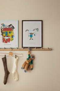 Плакат «пеппи сильная» Postery, 30x40 см, синий