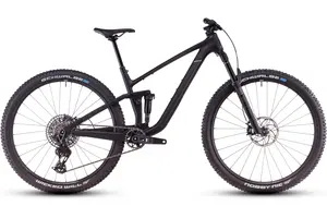 Горный велосипед Cube Stereo one22 c:62 slx 29 - 29 дюймов - fully - 2026, schwarz | blackline