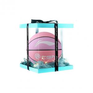 LINING Баскетбольный мяч PU, фиолетово-розовый, размер 7, тренировочный