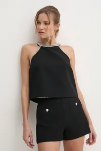 Блуза Sisley, черный