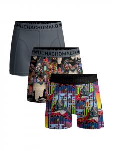 Muchachomalo Комплект из 3 штук: разноцветные боксерские трусы - для детей