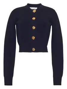 Кардиган Ellery в рубчик Cara Cara, черный