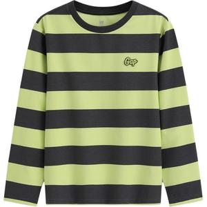 Футболка для детей GAP, зеленый stripes