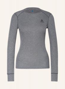 Функциональное нижнее белье-рубашка active warm eco odlo, цвет 10183 odlo steel grey melange