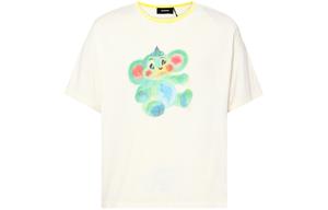 WE11DONE Футболка унисекс цвета экрю