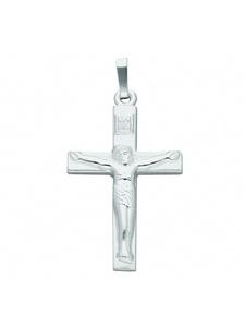 Adeliás Подвеска в виде креста из серебра 925 пробы для женщин и мужчин, серебряный корпус