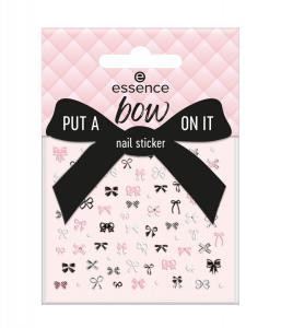 Наклейки для ногтей essence PUT A bow ON IT, 75 шт.