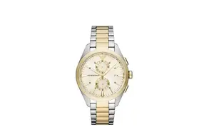 EMPORIO ARMANI Часы Chronograph Two-Tone Stainless Steel Watch, Gold Dial