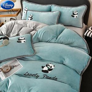 Disney Комплект постельного белья, 4 предмета, простыня 150 см, пододеяльник 200x230 см