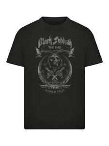 Рубашка F4NT4STIC Black Sabbath The End World Tour, черный