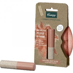 Цветной уход за губами Natural Deep Nude Kneipp, 3,5 g