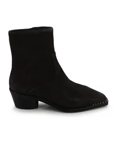 Замшевые ботильоны в стиле «городской техасец» Ash, черный
