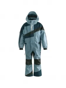 Комбинезон с капюшоном и цветными блоками Gosoaky, синий