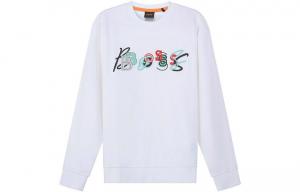 HUGO BOSS Мужская толстовка, Белый