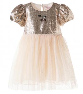 Платье Starla с пайетками Konges Sløjd, Gold Blush