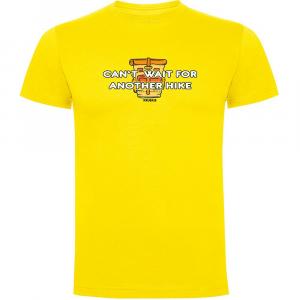 Футболка с коротким рукавом Kruskis Cant Wait, желтый