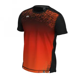 Футболка с коротким рукавом спортивная 42k Running Pangea, оранжевый
