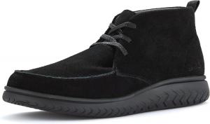 Мужские ботинки Clarks RelaxLite Moc с коротким голенищем, черный