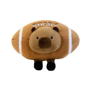 Креативная плюшевая кукла капибара панда регби, высота 45см/55см/75см CHONGRONGLIANYU