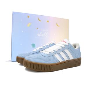 Adidas Neo Кроссовки для скейтбординга D PAD с противоскользящим покрытием, унисекс, синие, белые