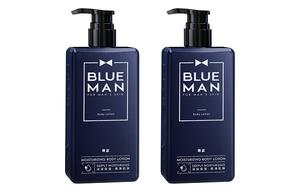 Увлажняющий лосьон для тела с растительными экстрактами и ароматом восстанавливающий BLUE MAN