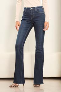 Расклешенные джинсы средней посадки Lipsy, синий