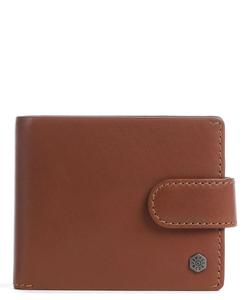 Оксфордский RFID-кошелек из мелкозернистой яловой кожи Jekyll & Hide, коричневый