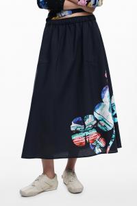 Юбка с цветочным рисунком от Christian Lacroix