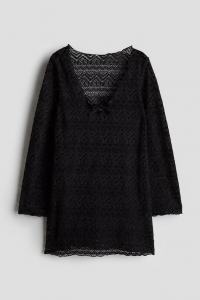 Пляжное платье в виде крючка H&M, черный