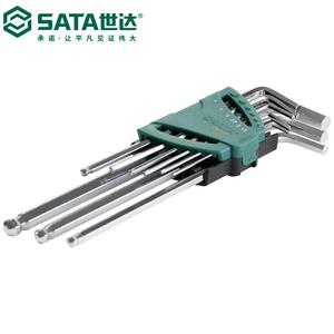 SATA Tools, набор из 9 шестигранных ключей с удлиненной шаровой головкой 09101