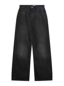 Мешковатые джинсы Bershka, Black denim