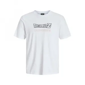 Футболка с коротким рукавом Jack & Jones Dragon Ball, белый