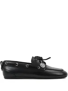 Топсайдеры на шнуровке Karl Lagerfeld, черный