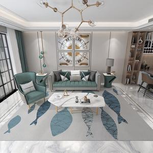 Budis Ковер 160х230 см для гостиной/спальни в скандинавском стиле, с полным покрытием, для кастомизации дома