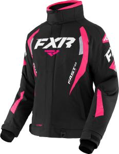 Женская куртка FXR Team FX, Black/Fuchsia