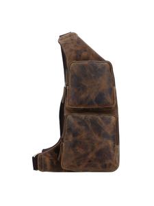 Наплечная сумка Greenburry, коричневый