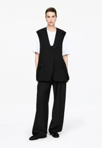 Приталенный жилет Arket, Black