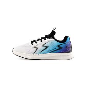 Легкое антискользящее износостойкое повседневное детское кроссовки Белый Синий Детские 361°KIDS, 361 degrees Белый/Небесно-голубой/Галактический фиолетовый