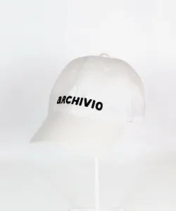 Кепка с вышитым логотипом Archivio, цвет White(090)