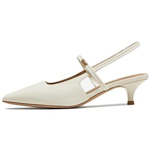 TATA Женские туфли на платформе с массивным каблуком экрю, цвет Ecru