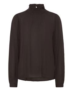 Блуза Kaffe, темно-коричневый