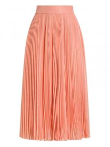 Плиссированная юбка миди Dolce & Gabbana, розовый