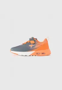 Кроссовки tempo унисекс Kangaroos, Raven/Vibrant Orange