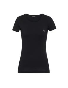 Футболка Iconic Хлопок Emporio Armani, цвет Nero